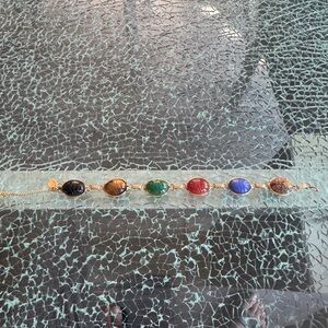 Multicolor‎ Gemstone Bracelet
